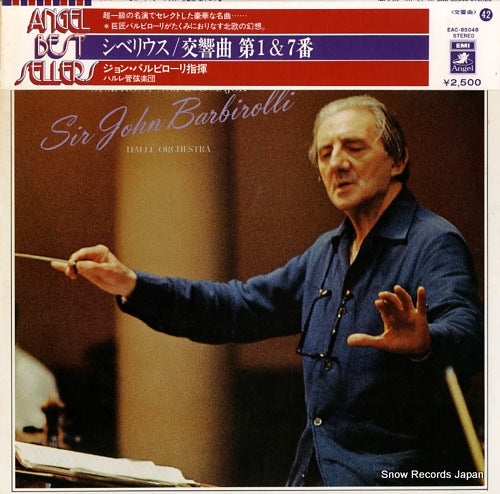 BARBIROLLI, JOHN sibelius; symphony no.1, no.7 EAC-85048