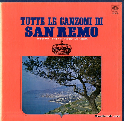 V/A tutte le canzoni di san remo SLX3-1001M
