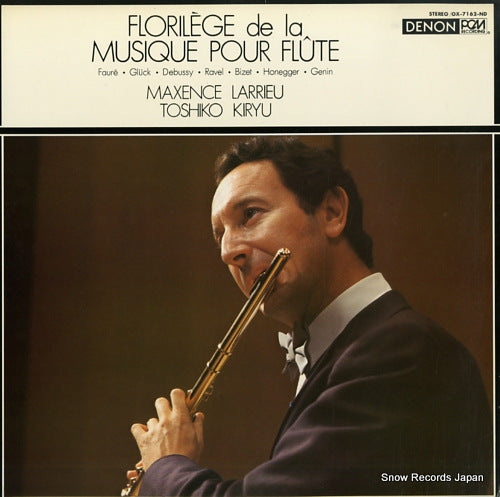 LARRIEU, MAXENCE florilege de la musique pour flute OX-7162-ND