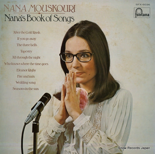 MOUSKOURI, NANA nana's book of songs SFX-6036