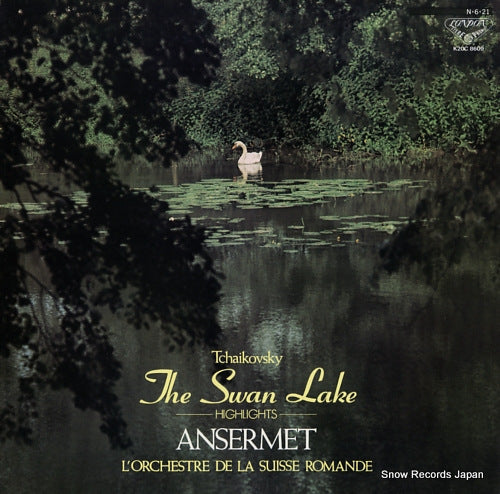 ANSERMET, ERNEST tchaikovsky; the swan lake highlights K20C-8609