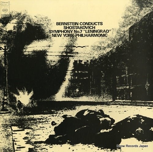 BERNSTEIN, LEONARD shostakovich; symphony no.7 "leningrad" SOCJ43