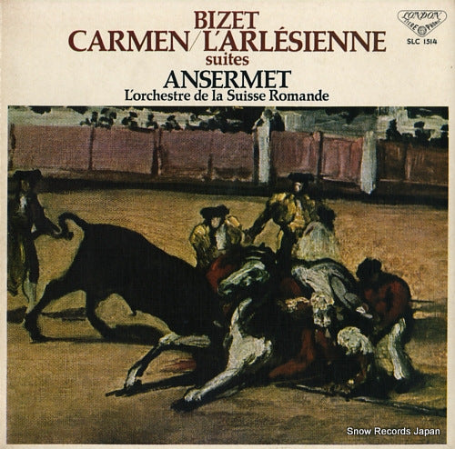 ANSERMET, ERNEST bizet; l'arlesienne / carmen SLC1514