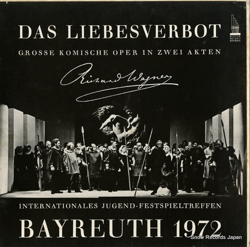 BELL, JOHN wagner; das liebesverbot MXT3001