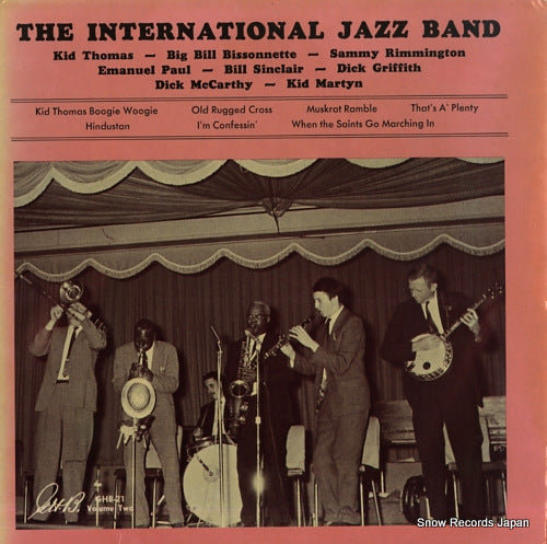 INTERNATIONAL JAZZ BAND, THE the international jazz band GHB-21