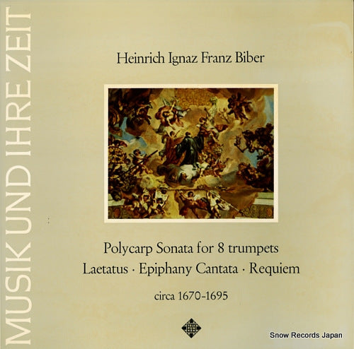 HARNONCOURT, NIKOLAUS bieber; st. polycarp sonata for 8 trumpets SAWT9537-A