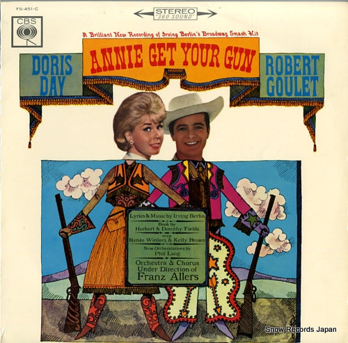 DAY, DORIS, AND ROBERT GOULET annie get your gun YS-451-C
