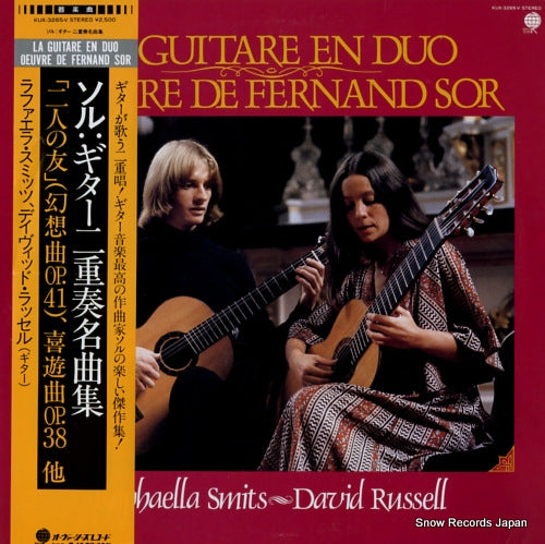 SMITS, RAPHAELLA, AND DAVID RUSSELL la guitare en duo / oeuvre de fernand sor KUX-3265-V
