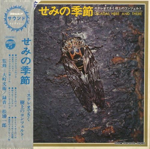 DOCUMENTARY cicadas, here and there JX-1025