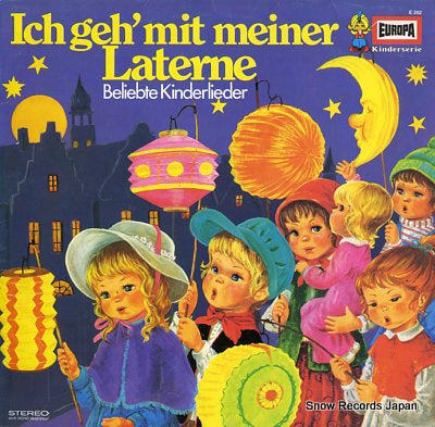 DER KINDERCHOR VERA SCHINK ich geh' mit meiner laterne E202