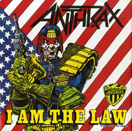 ANTHRAX i am the law 12IS316