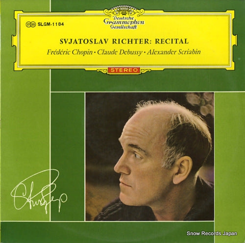 RICHTER, SVIATOSLAV recital SLGM-1184