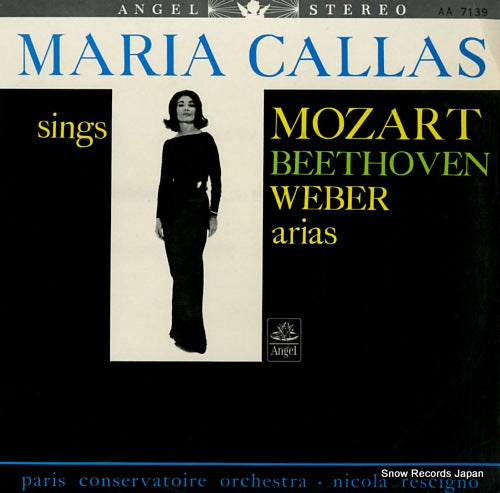 CALLAS, MARIA sings arias by mozart, beethoven & weber AA7139
