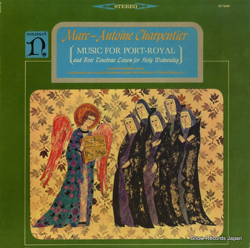 BLANCHARD, ROGER charpentier; music for port-royal H-71040