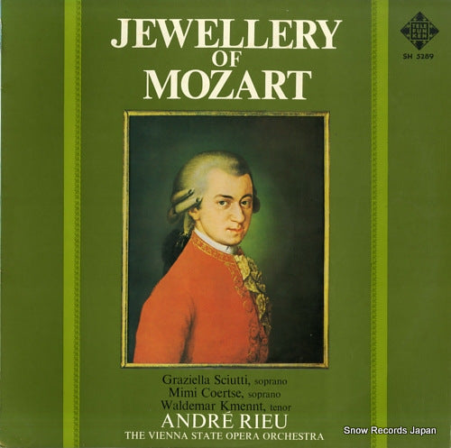 RIEU, ANDRE jewellery of mozart SH5289