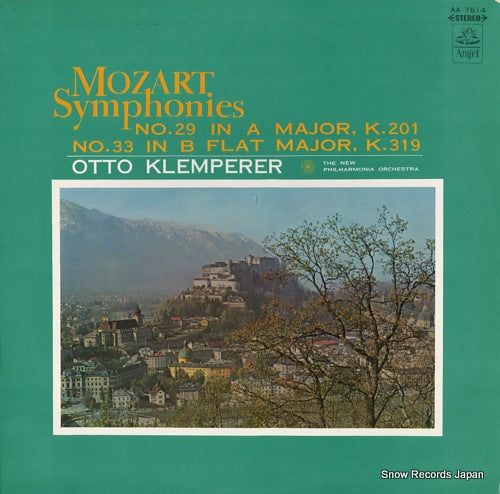 KLEMPERER, OTTO mozart; symphonies no.29 & no.33 AA-7614