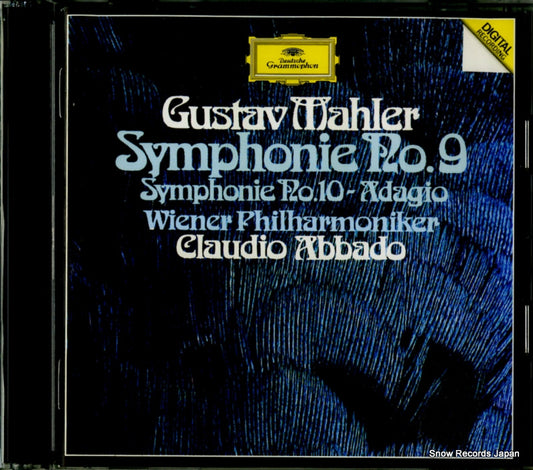 ABBADO, CLAUDIO mahler; symphonie no.9 & 10 "adagio" UCCG-4483
