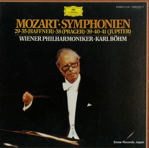 BOHM, KARL mozart; symphonien 45MG0484