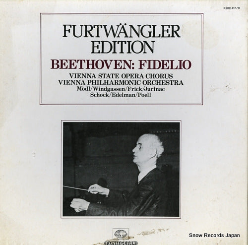 FURTWANGLER, WILHELM beethoven; fidelio K20C417