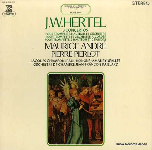 ANDRE, MAURICE hertel; 3 concertos OS-2412-RE