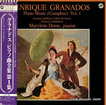 DOSSE, MARYLENE granados; piano music vol.1 H-4545V