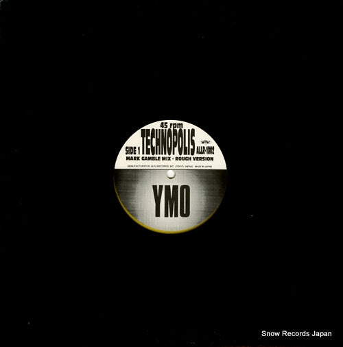 YELLOW MAGIC ORCHESTRA technopolis ALLR-1002