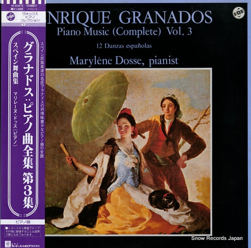 DOSSE, MARYLENE granados; piano music vol.3 H-4547V