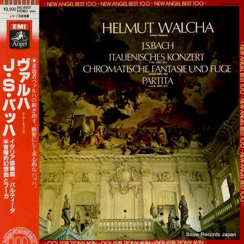 WALCHA, HELMUT bach; italienische konzert / partita EAC-81027