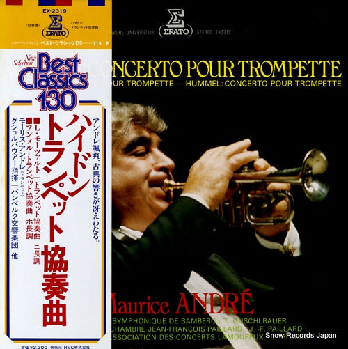 ANDRE, MAURICE haydn; concerto pour trampette EX-2319