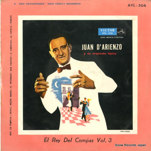 ARIENZO, JUAN D' el rey del compas nol.3 AVL-504