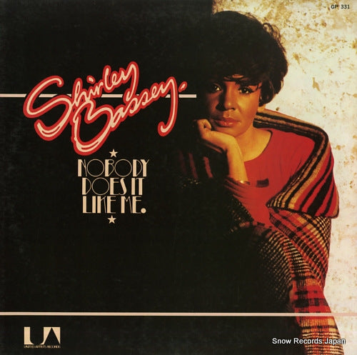 BASSEY, SHIRLEY nobody does it like me GP331