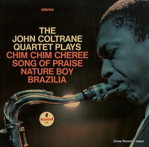 COLTRANE, JOHN the john coltrane quartet plays AS-85
