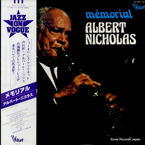 NICHOLAS, ALBERT memorial YX-2061