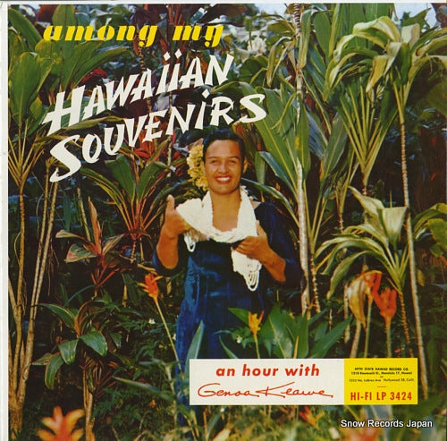 KEAWE, GENOA among my hawaiian souvenirs LP-3424