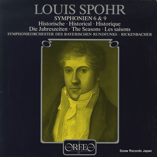 RICKENBACHER, KARL ANTON spohr; symphonien 6 & 9 S094841A