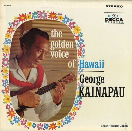 KAINAPAU, GEORGE the golden voice of hawaii DL74059