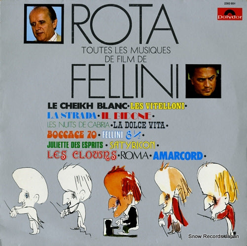 ROTA, NINO toutes les musiques de film de fellini 2393084