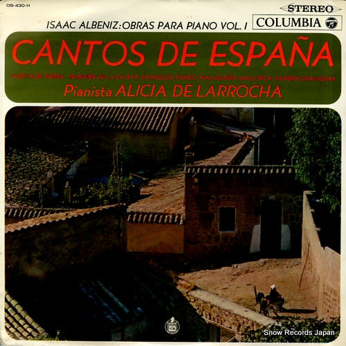 LARROCHA, ALICIA DE cantos de espana OS-430-H