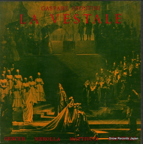 PREVITALI, FERNANDO spontini; la vestale MRF-53