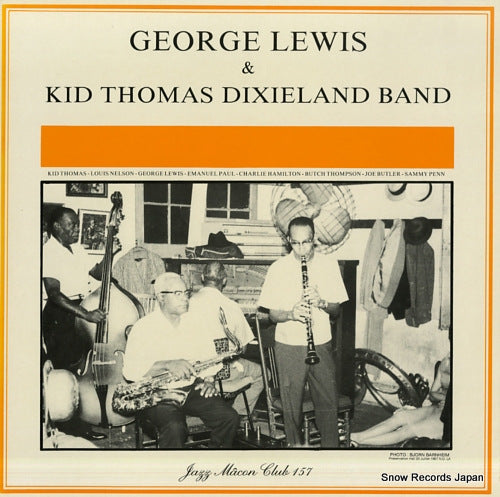 LEWIS, GEORGE george lewis & kid thomas dixieland band JMC157