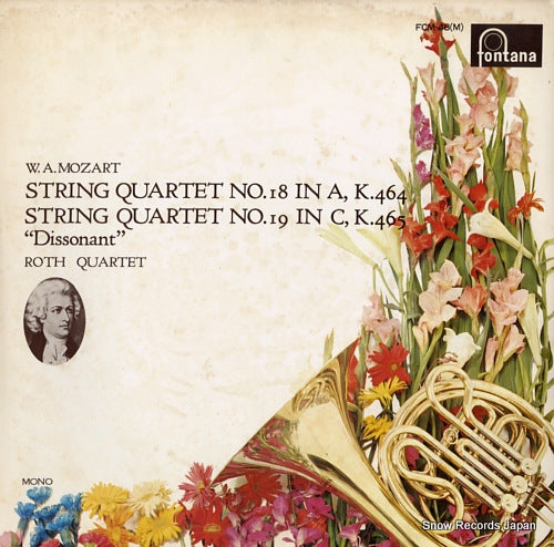 ROTH QUARTET mozart; string quartet no.18/no.19 FCM-48(M)