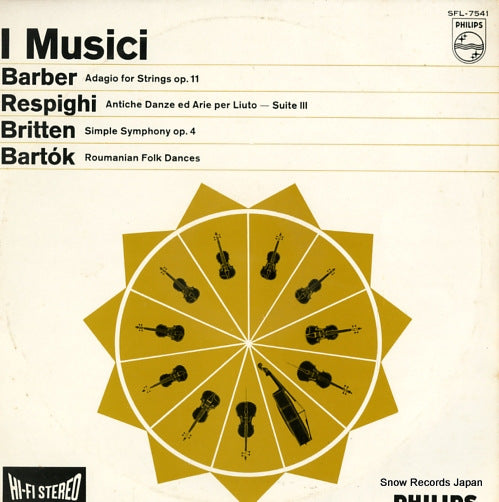 I MUSICI i musici SFL-7541