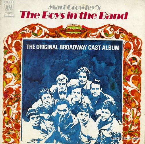 ORIGINAL BROADWAY CAST OF THE BOYS IN THE BAND mart crowley's the boys in the band SP6001