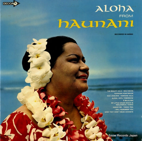 KAHALEWAI, HAUNANI aloha from haunani DL4705