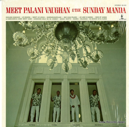VAUGHAN, PALANI, AND THE SUNDAY MANOA meet palani vaughan & the sunday manoa HS-524