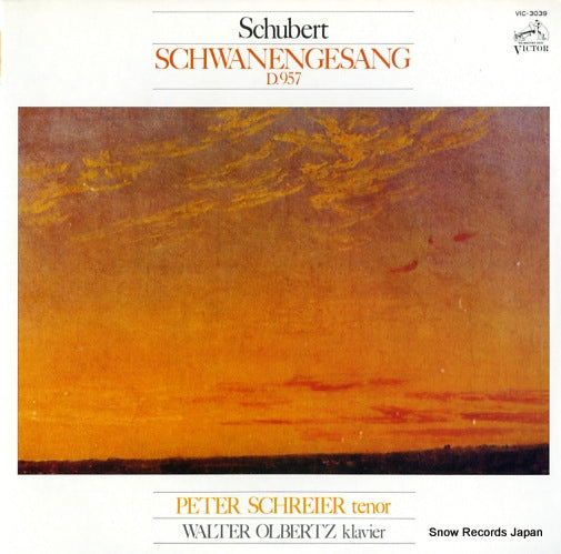 SCHREIER, PETER schubert; scheanengesang d.957 VIC-3039