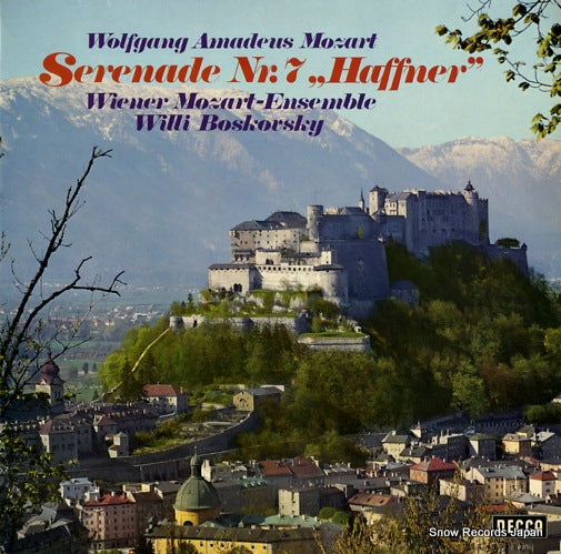 STAAR, ALFRED mozart; serenade nr.7 d-dur SAD22140