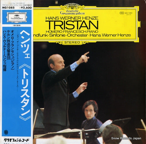 FRANCESCH, HOMERO henze; tristan MG1085