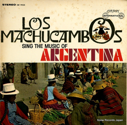 LOS MACHUCAMBOS sing the music of arcentina SW99435