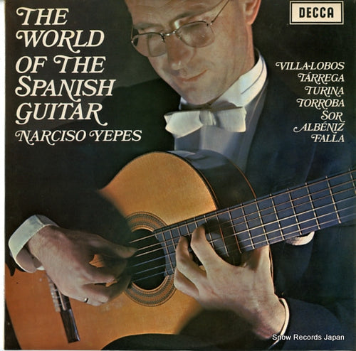 YEPES, NARCISO the world of the spanish guitar SPA179